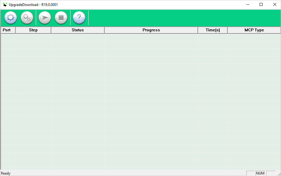 SPD Flash Tool R19.0.0001