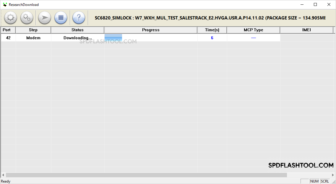 SPD Research Tool Flashing